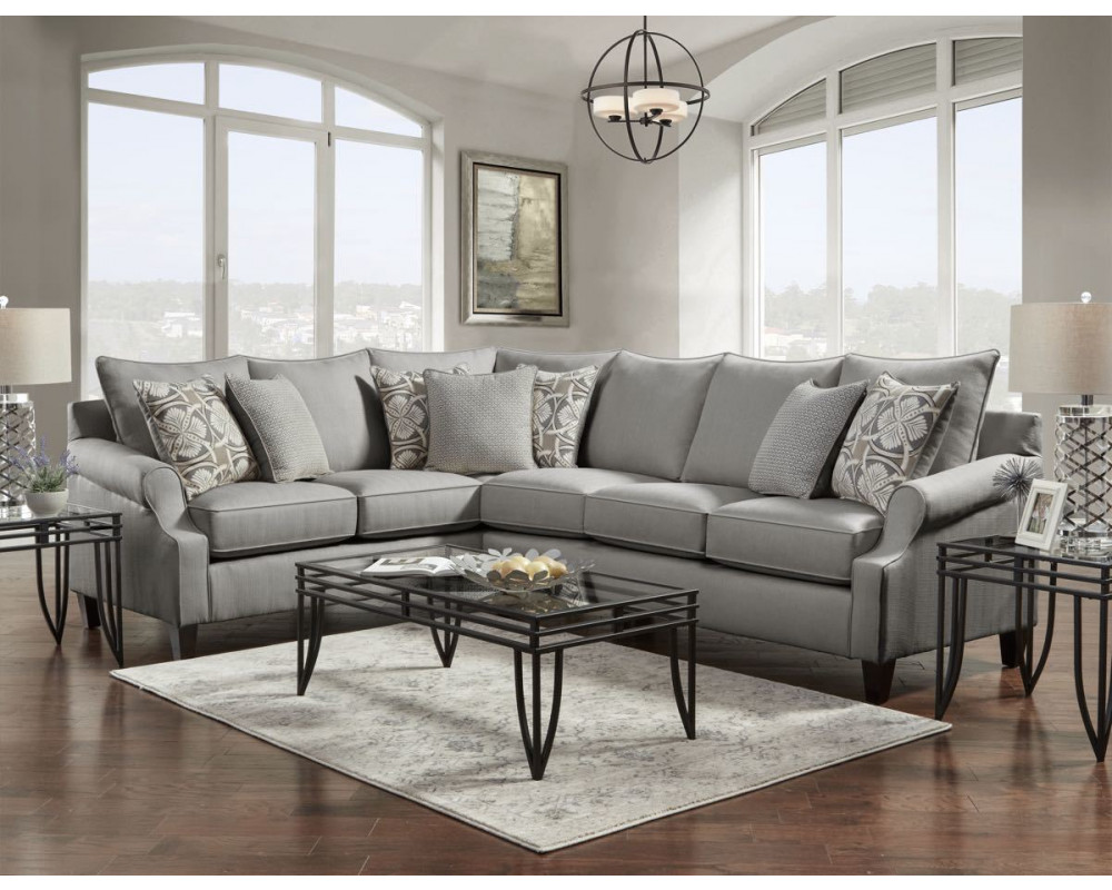 Bay Ridge Gray Sectional