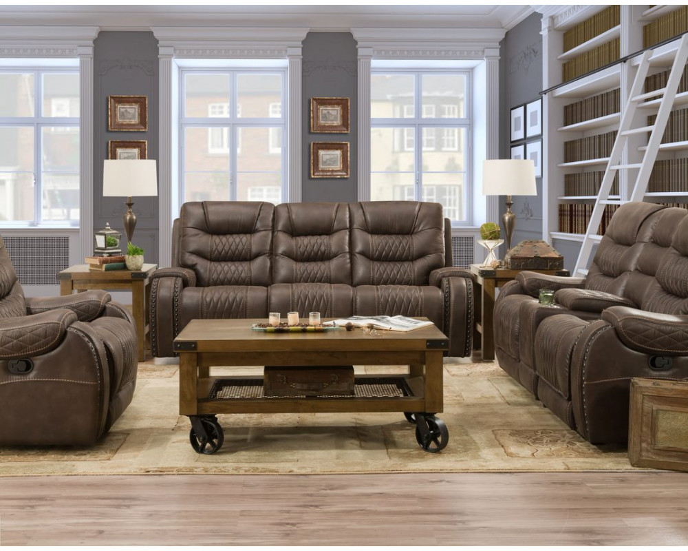 Cowboy Dark Sofa & Loveseat